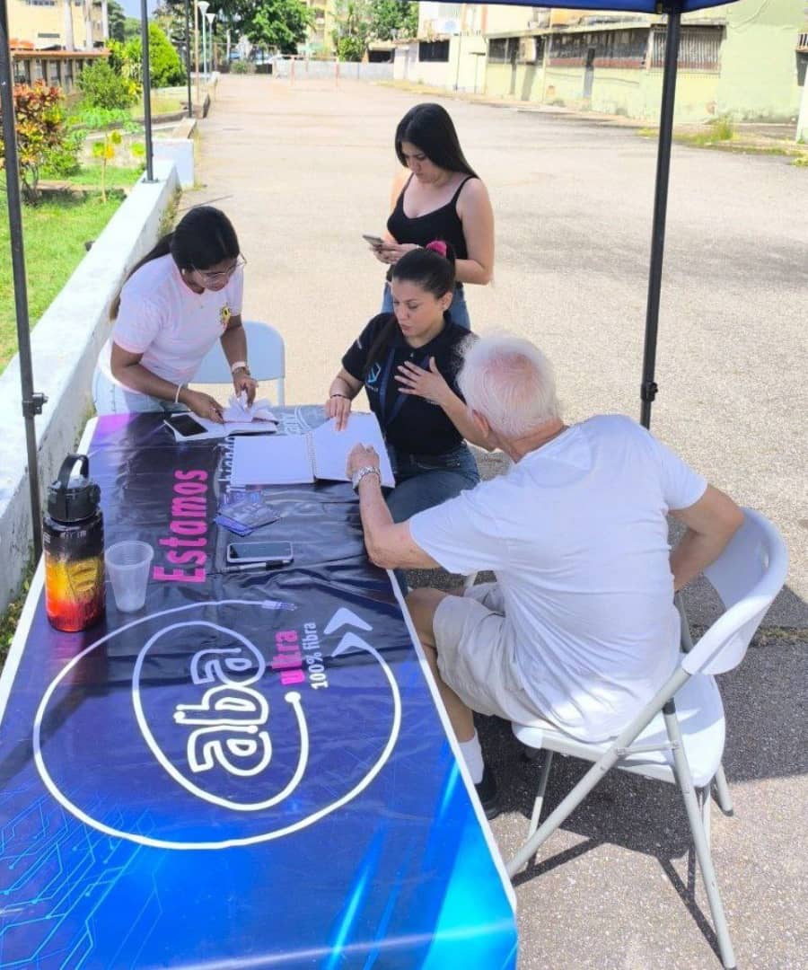 Cantv conecta con Aba Ultra zona de Alta Vista en Puerto Ordaz F2