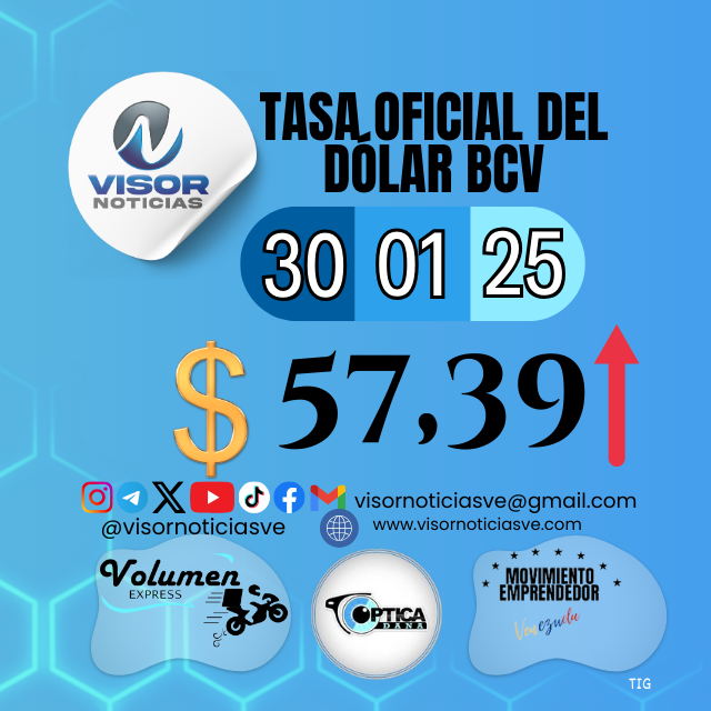 COTIZACIÓN OFICIAL 30ENE25