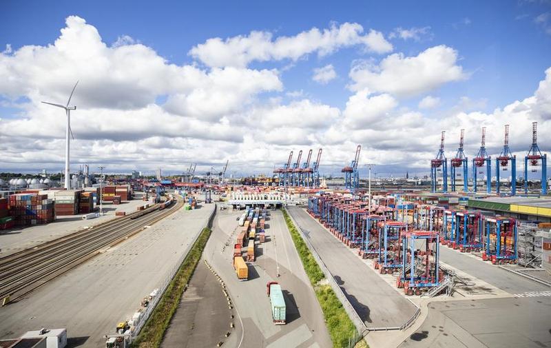 ALEMANIA-HAMBURGO-EEUU-ARANCELES-PUERTOS ALEMANES-LOGISTICAS