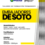 El Museo Jesús Soto prende sus motores creativos en Ciudad Bolívar con los talleres «Embajadores de Soto»