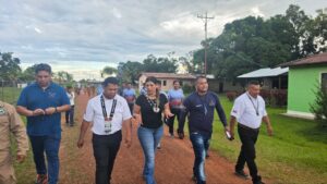 Gobernadora Yulisbeth García inspeccionó avances de mejoras en el CPT2 Canaima